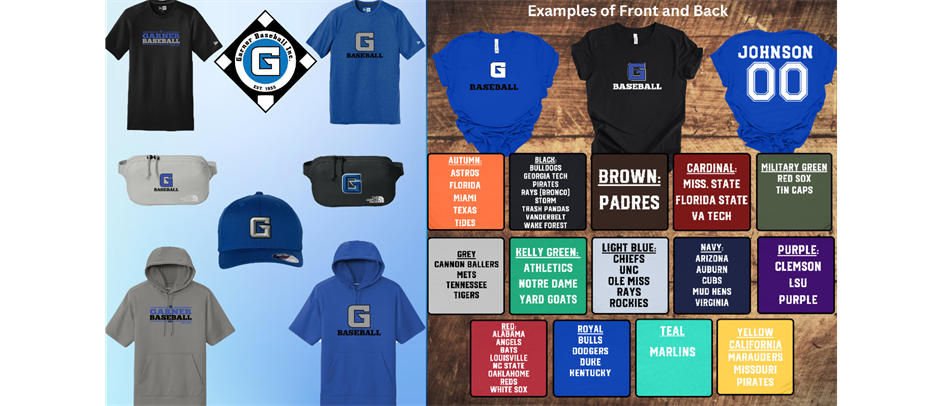 Team Gear and GBI Merch!